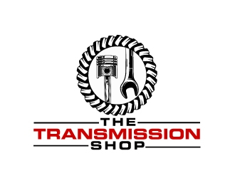 The Transmission Shop logo design by AamirKhan