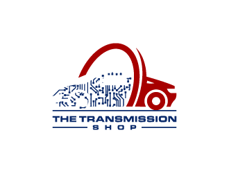 The Transmission Shop logo design by jafar