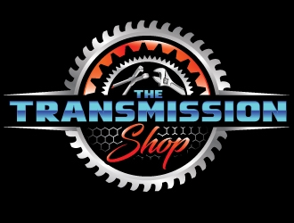 The Transmission Shop logo design by Suvendu