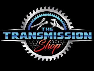 The Transmission Shop logo design by Suvendu