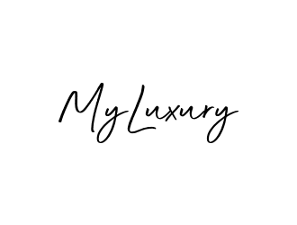 My Luxury  logo design by lexipej