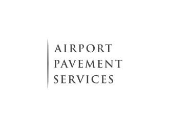 Airport Pavement Services  logo design by bricton