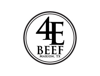 4E Beef logo design by J0s3Ph