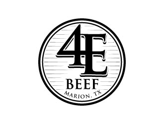 4E Beef logo design by J0s3Ph