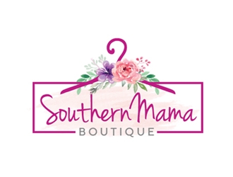 Southern Mama Boutique logo design by Roma