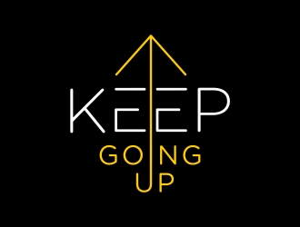 Keep Going Up logo design by aura