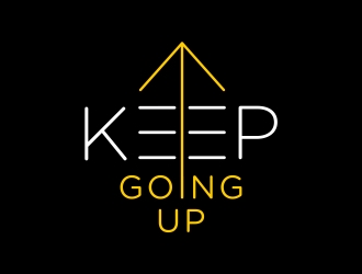 Keep Going Up logo design by aura