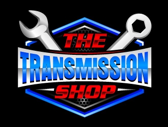 The Transmission Shop logo design by Suvendu