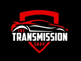 The Transmission Shop logo design by AamirKhan