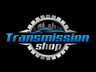 The Transmission Shop logo design by serprimero