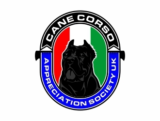 Cane Corso Appreciation Society UK logo design by madjuberkarya