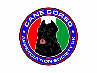 Cane Corso Appreciation Society UK logo design by madjuberkarya