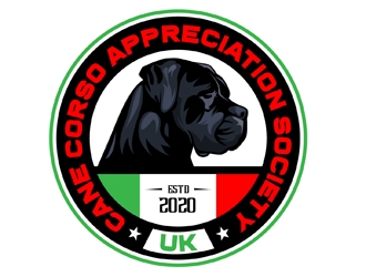 Cane Corso Appreciation Society UK logo design by DreamLogoDesign