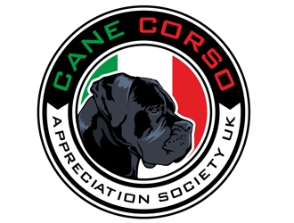 Cane Corso Appreciation Society UK logo design by DreamLogoDesign