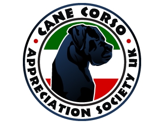 Cane Corso Appreciation Society UK logo design by LucidSketch