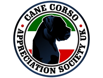 Cane Corso Appreciation Society UK logo design by LucidSketch