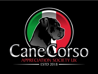 Cane Corso Appreciation Society UK logo design by MAXR