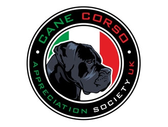 Cane Corso Appreciation Society UK logo design by DreamLogoDesign