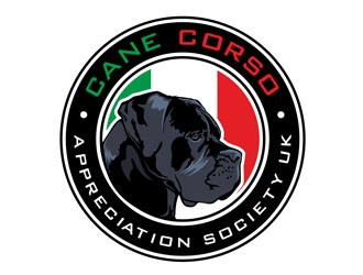 Cane Corso Appreciation Society UK logo design by DreamLogoDesign