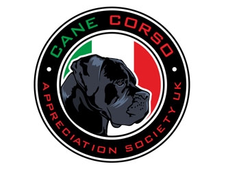 Cane Corso Appreciation Society UK logo design by DreamLogoDesign