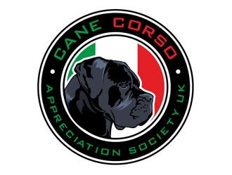 Cane Corso Appreciation Society UK logo design by DreamLogoDesign