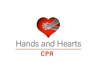 Hands and Hearts CPR logo design by chumberarto