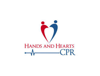 Hands and Hearts CPR logo design by dasam