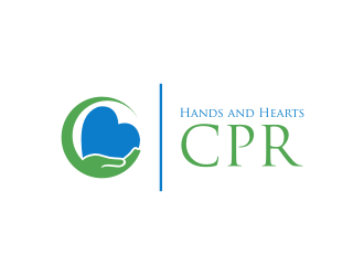 Hands and Hearts CPR logo design by Landung