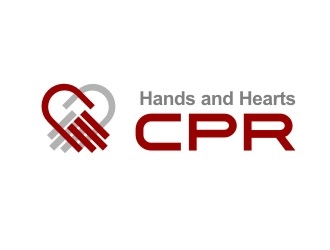 Hands and Hearts CPR logo design by sengkuni08