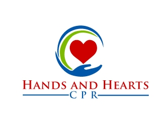 Hands and Hearts CPR logo design by AamirKhan