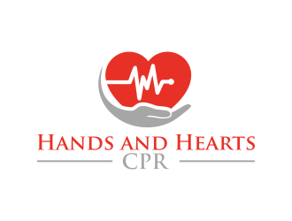 Hands and Hearts CPR logo design by jm77788