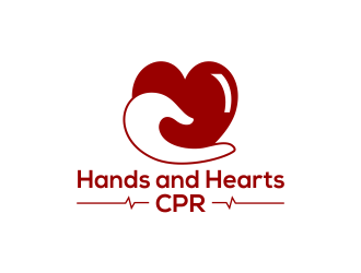 Hands and Hearts CPR logo design by monster96