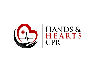 Hands and Hearts CPR logo design by zonpipo1