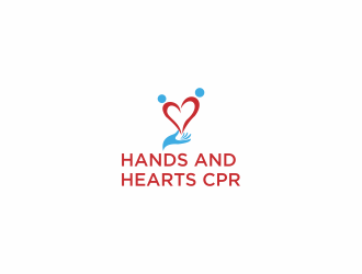 Hands and Hearts CPR logo design by yoichi