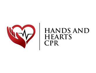 Hands and Hearts CPR logo design by ingepro