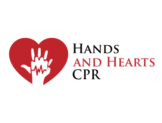 Hands and Hearts CPR logo design by jm77788