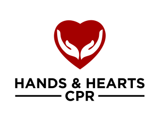 Hands and Hearts CPR logo design by cintoko