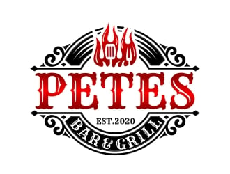 Petes Bar Logo Design - 48hourslogo