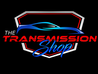 The Transmission Shop logo design by 3Dlogos