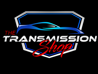 The Transmission Shop logo design by 3Dlogos