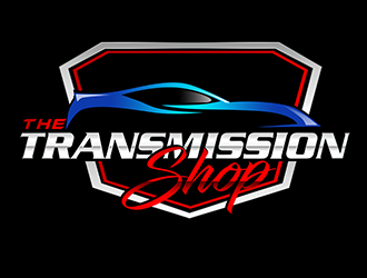 The Transmission Shop logo design by 3Dlogos