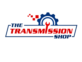 The Transmission Shop logo design by BeDesign