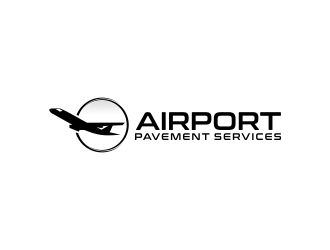 Airport Pavement Services  logo design by giphone