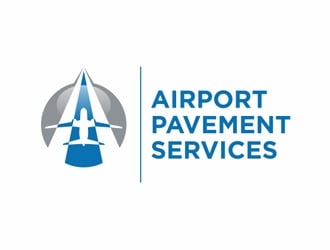 Airport Pavement Services  logo design by Abril