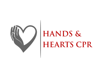 Hands and Hearts CPR logo design by savana