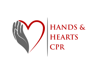 Hands and Hearts CPR logo design by savana