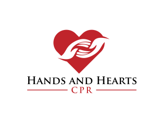 Hands and Hearts CPR logo design by scolessi