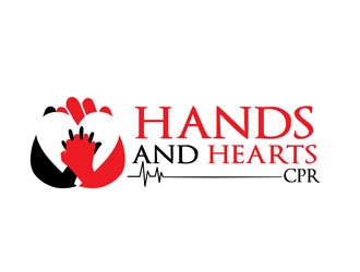 Hands and Hearts CPR logo design by creativemind01
