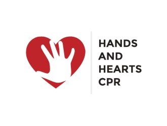 Hands and Hearts CPR logo design by maspion