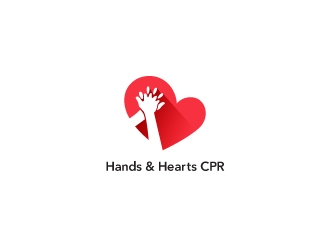 Hands and Hearts CPR logo design by Badnats